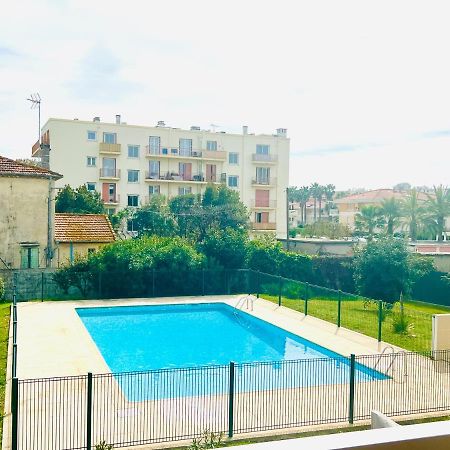 Les Palmiers - Appartement Avec Piscine Proche Plages - Wifi Et Clim Antibes Exterior foto