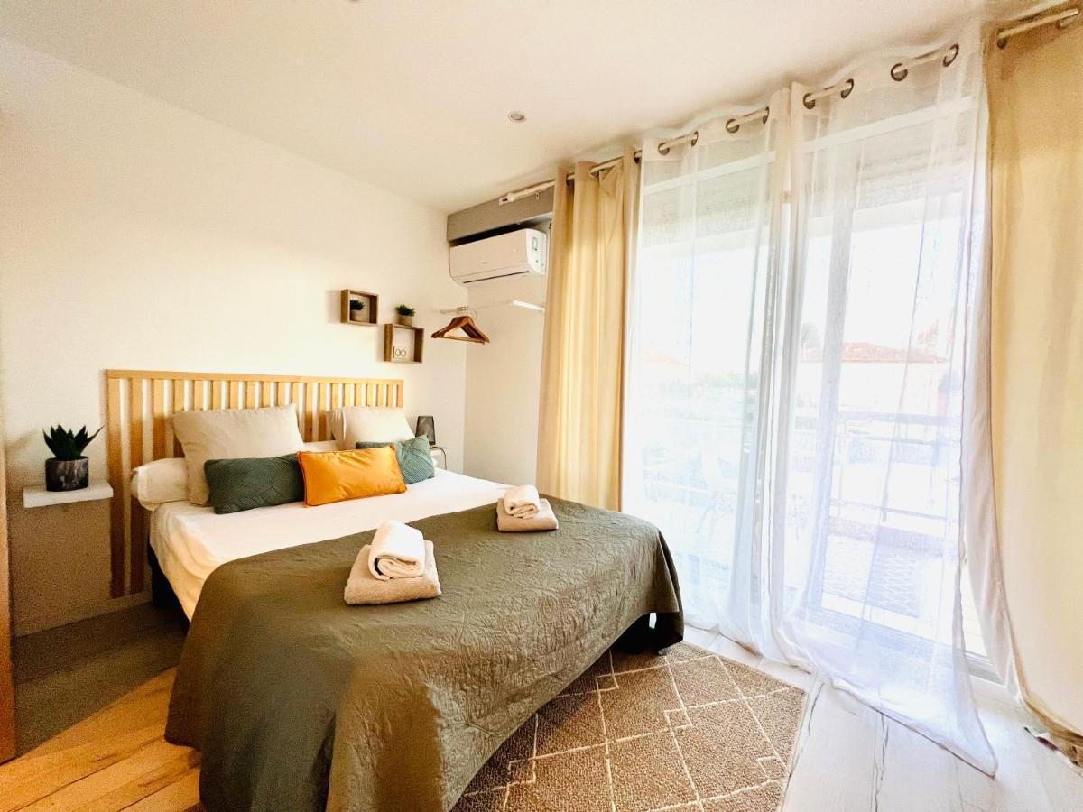 Les Palmiers - Appartement Avec Piscine Proche Plages - Wifi Et Clim Antibes Exterior foto